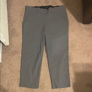 Gray Capri Pants L